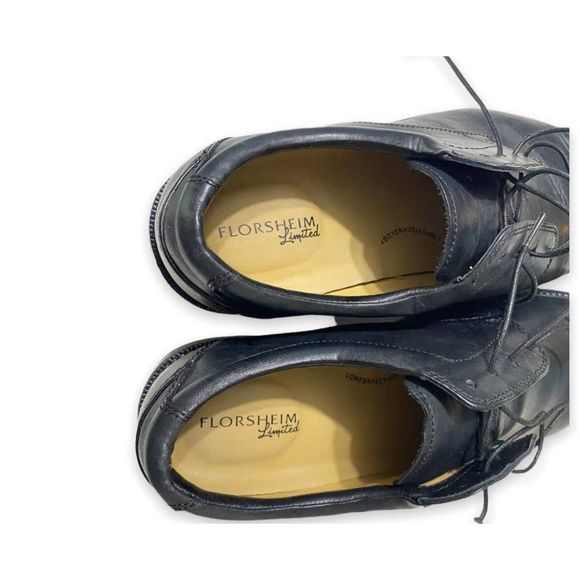 Florsheim Limited Forecast Waterproof Plain Toe Black Leather Oxford Size 12 main image 10